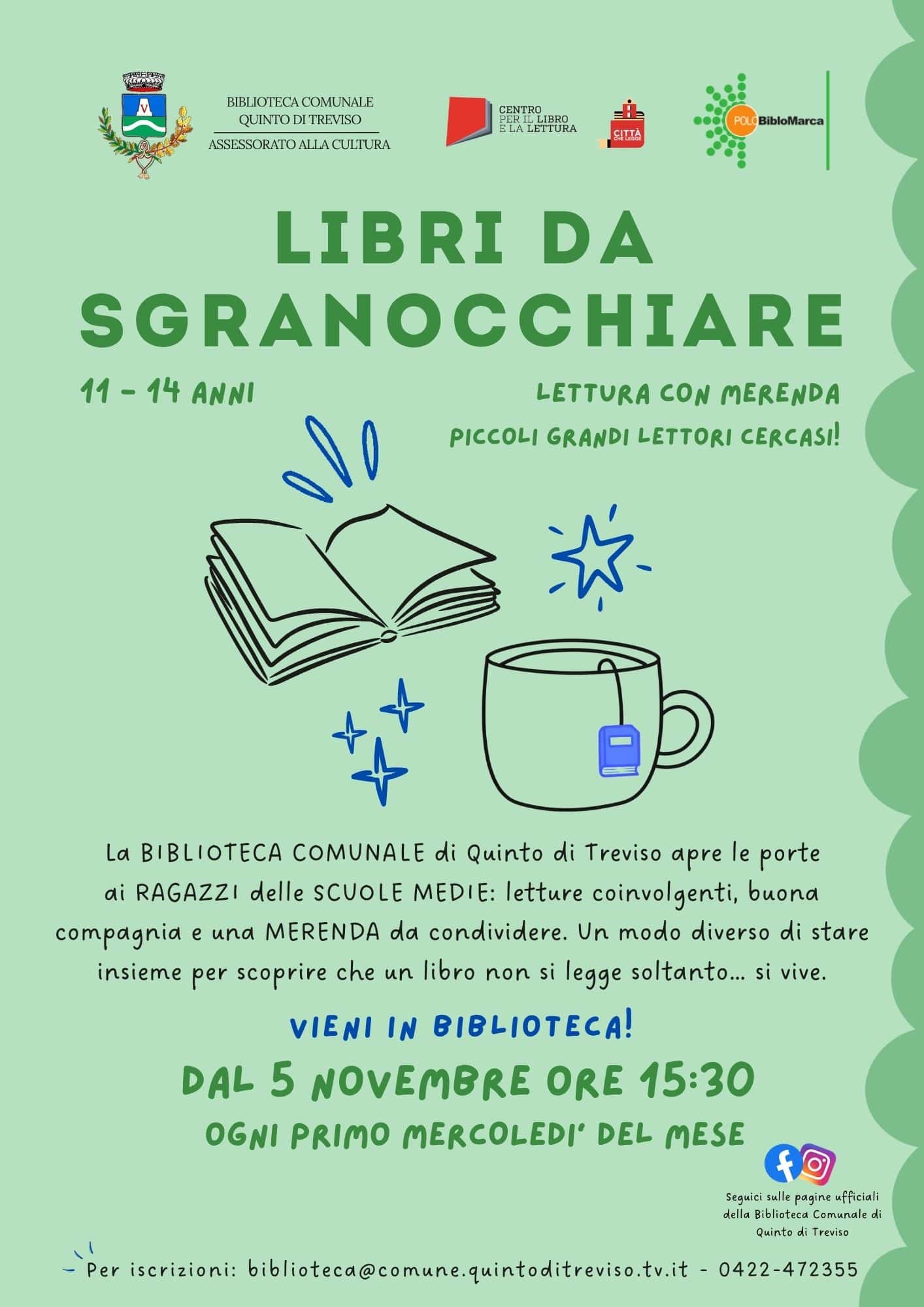 "Libri da sgranocchiare" per i più grandi
