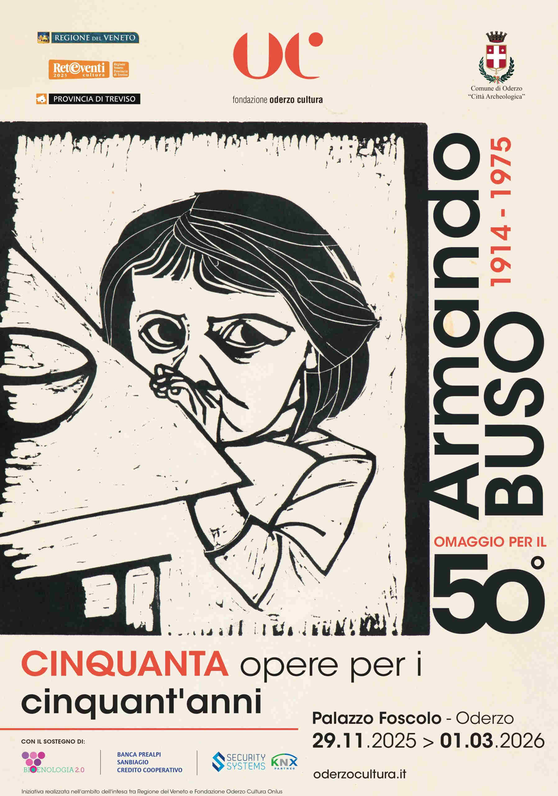 Oderzo | Armando Buso. Cinquanta opere per i cinquant&rsquo;anni