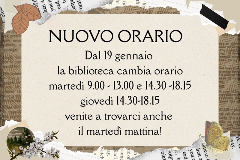 Gorgo al Monticano | La biblioteca amplia l'orario
