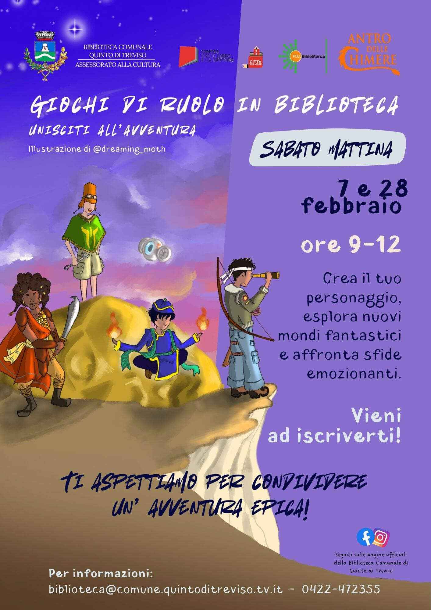 Quinto di Treviso - GDR in biblioteca