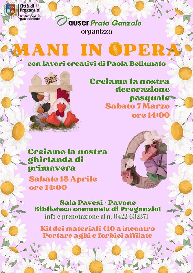 Preganziol | Mani in opera