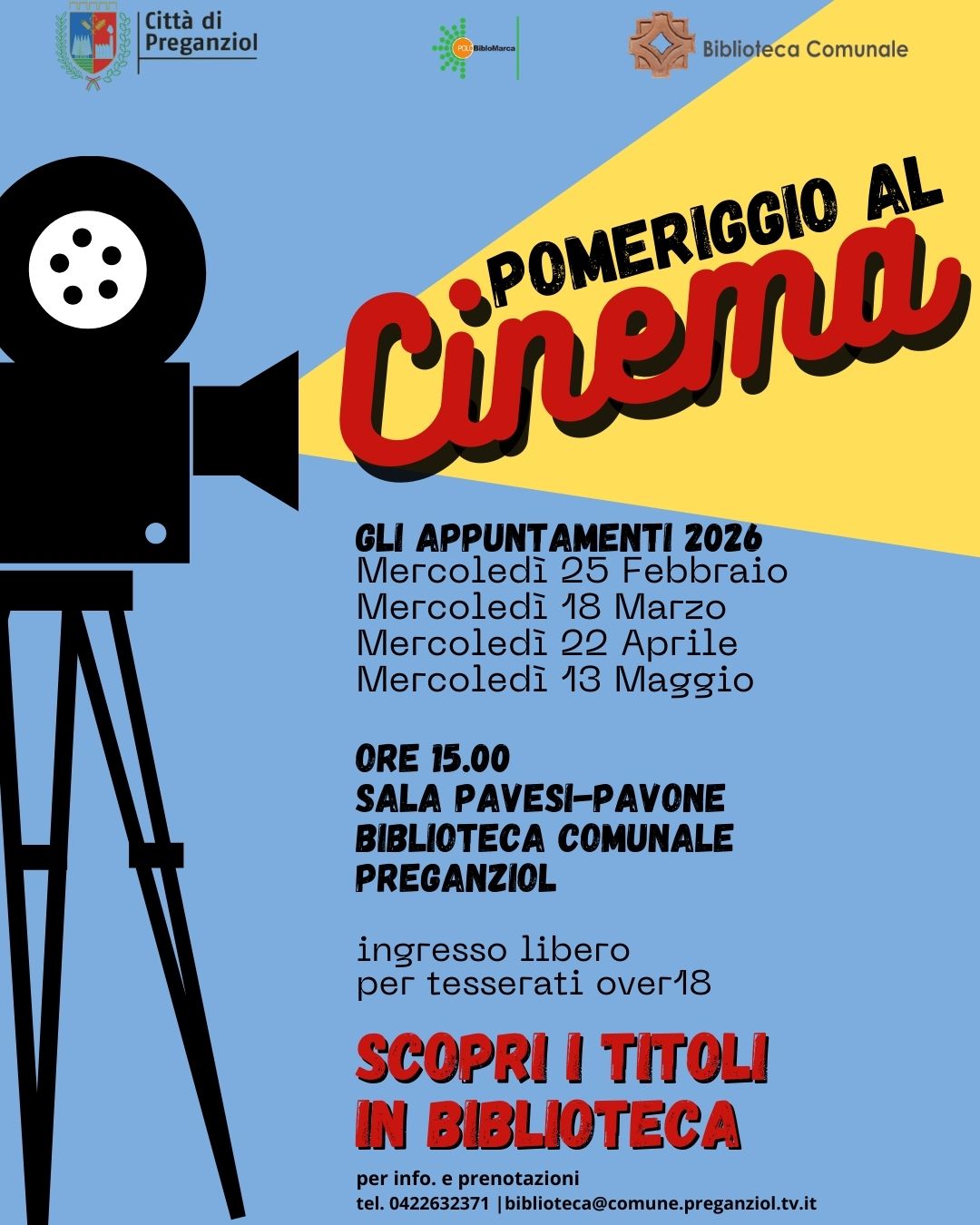 Preganziol | Pomeriggio al cinema