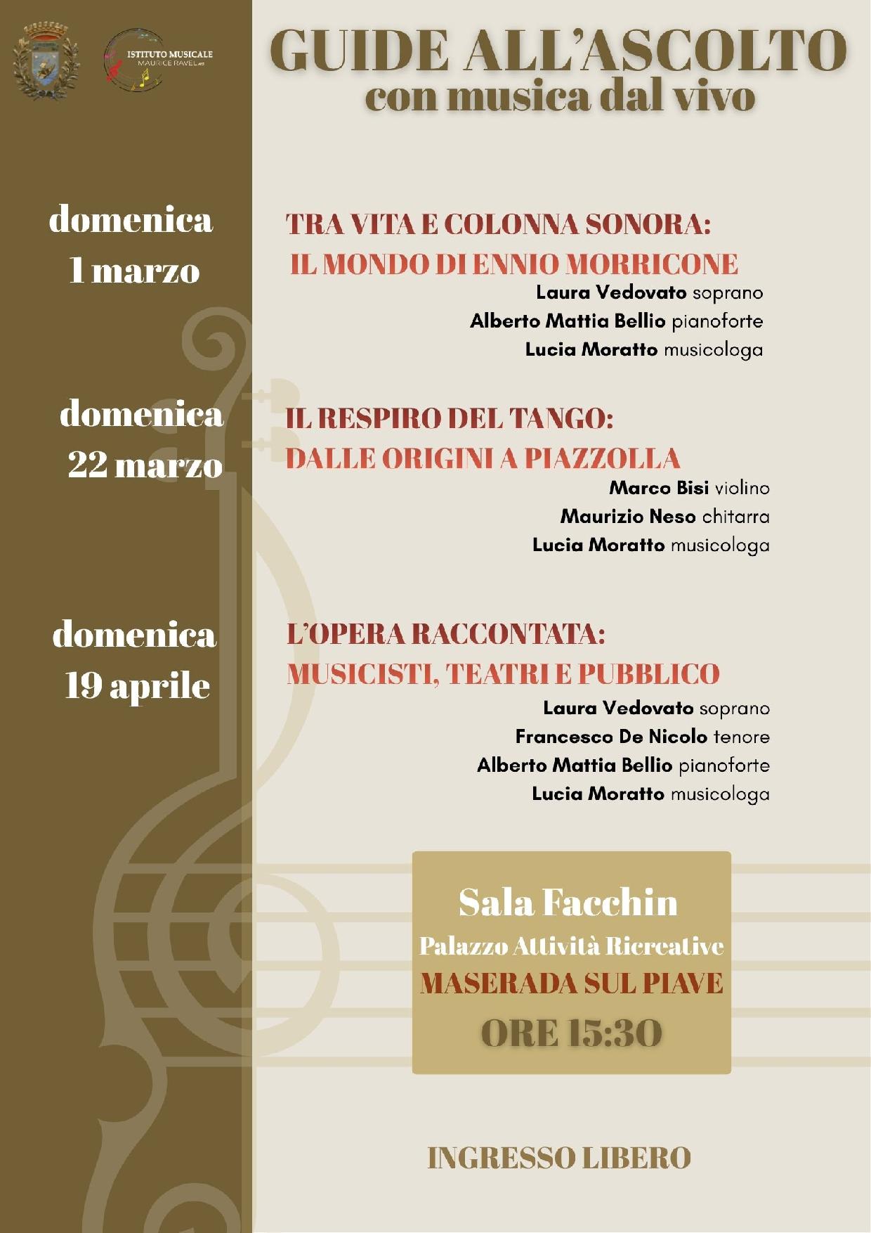 Maserada sul Piave | Guide all'ascolto