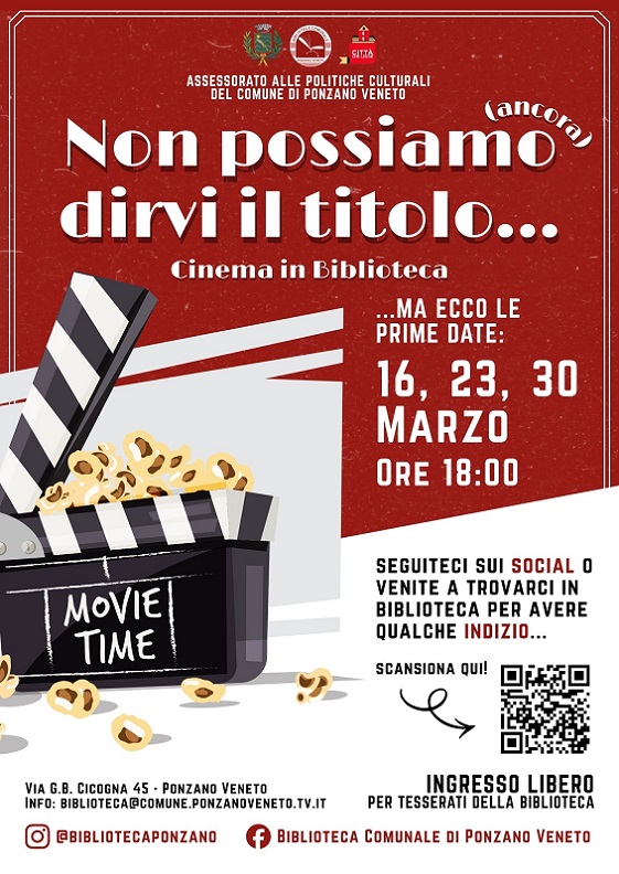 PONZANO VENETO | NON POSSIAMO DIRVI IL TITOLO