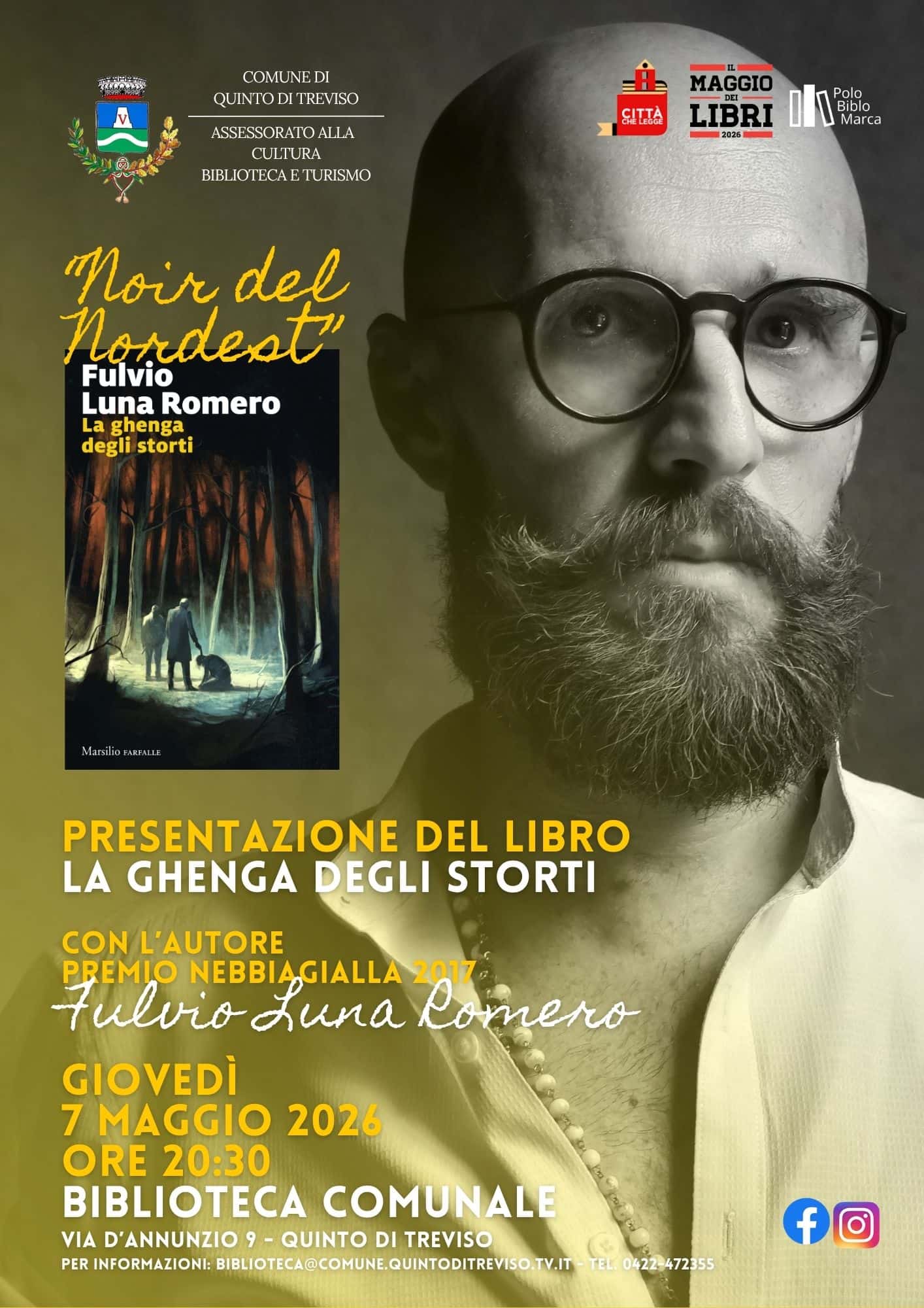 Quinto di Treviso - Incontro con Fulvio Luna Romero