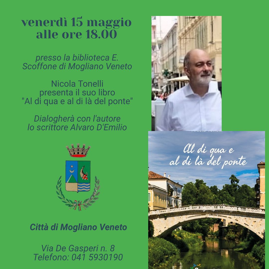 Mogliano Veneto | Il&nbsp;Maggio&nbsp;dei&nbsp;Libri 2026 presentazione libro