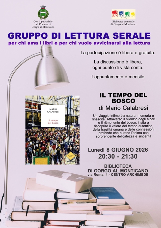 Gorgo al Monticano | Gruppo di lettura serale