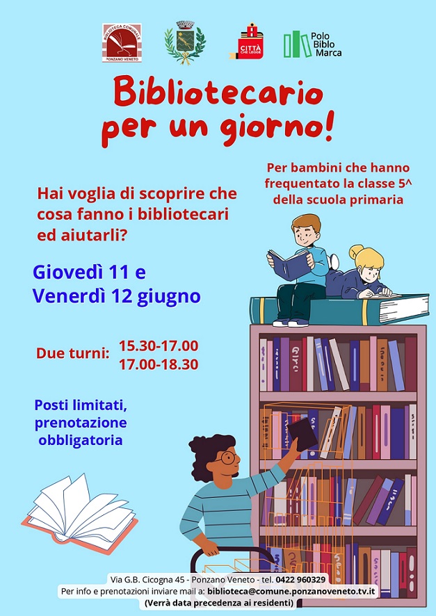 Bibliotecario per un giorno!