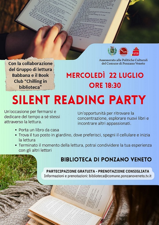 Ponzano Veneto | Silent Reading Party