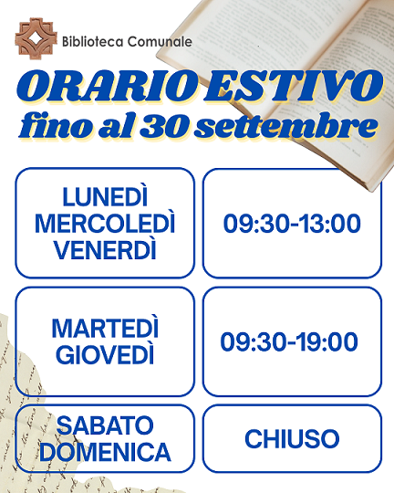 Preganziol | Orario Biblioteca comunale