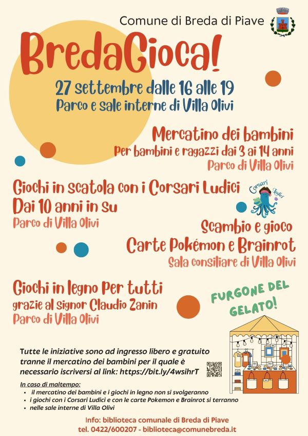Breda di Piave | BredaGioca! 27 settembre 2026