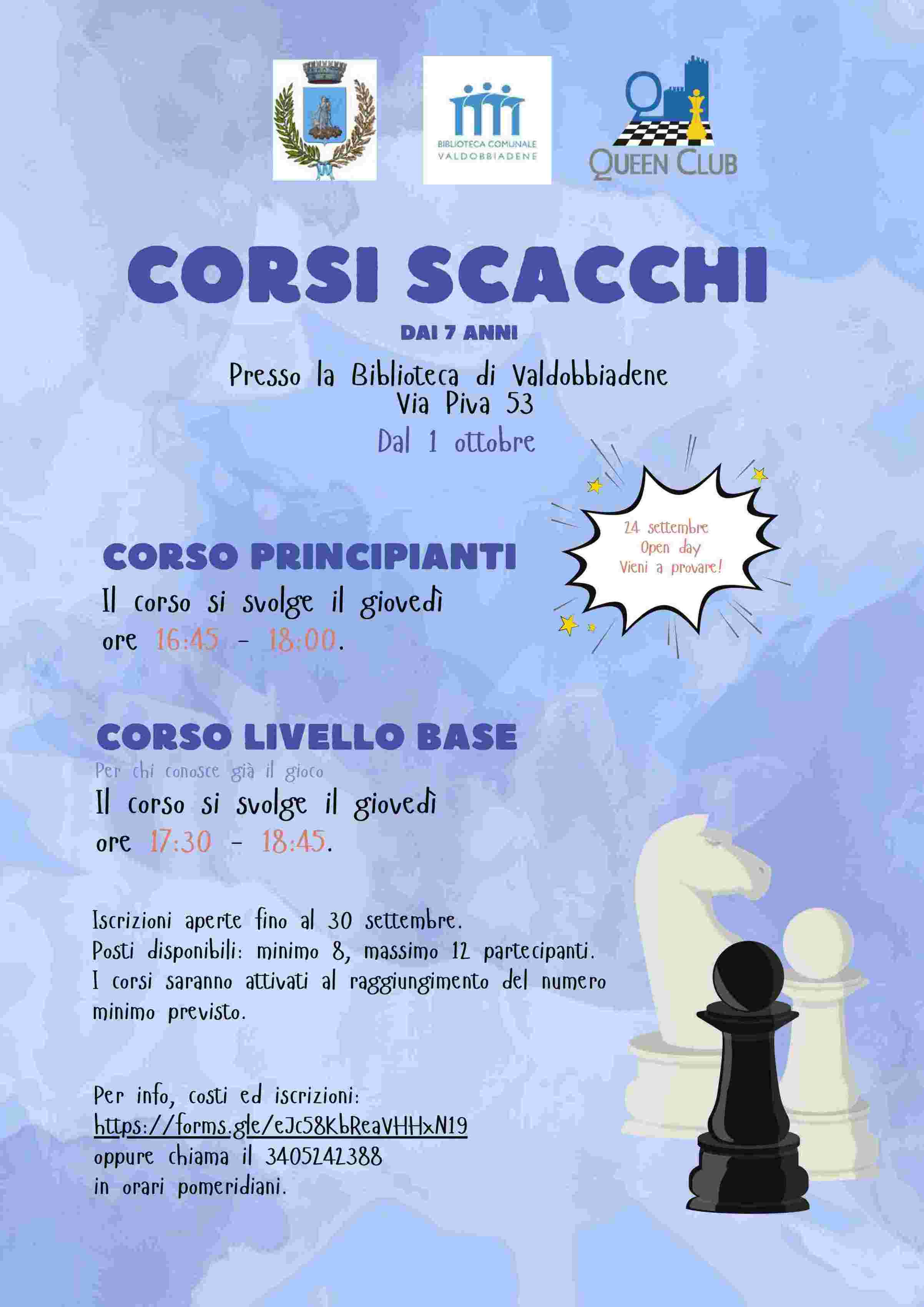 Corsi Scacchi | Valdobbiadene