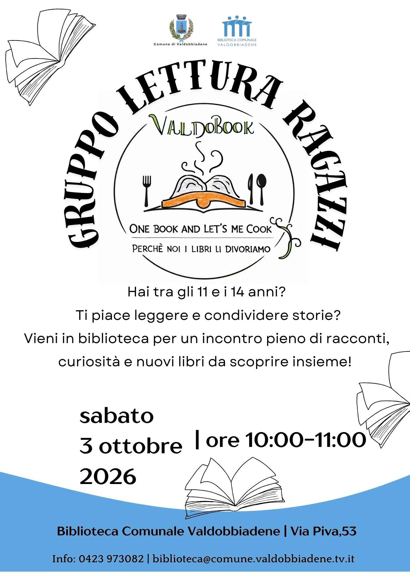 Gruppo Lettura Ragazzi ValdoBook | Valdobbiadene
