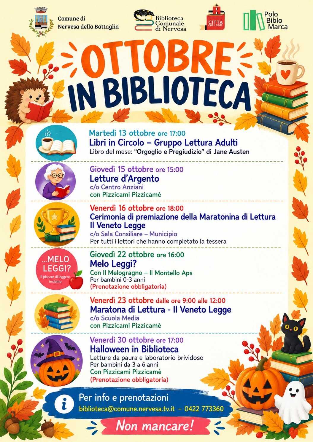 Nervesa della Battaglia | Ottobre in Biblioteca