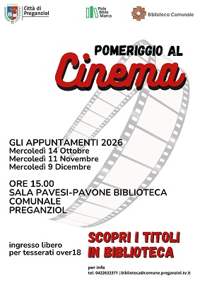 PREGANZIOL | POMERIGGIO AL CINEMA
