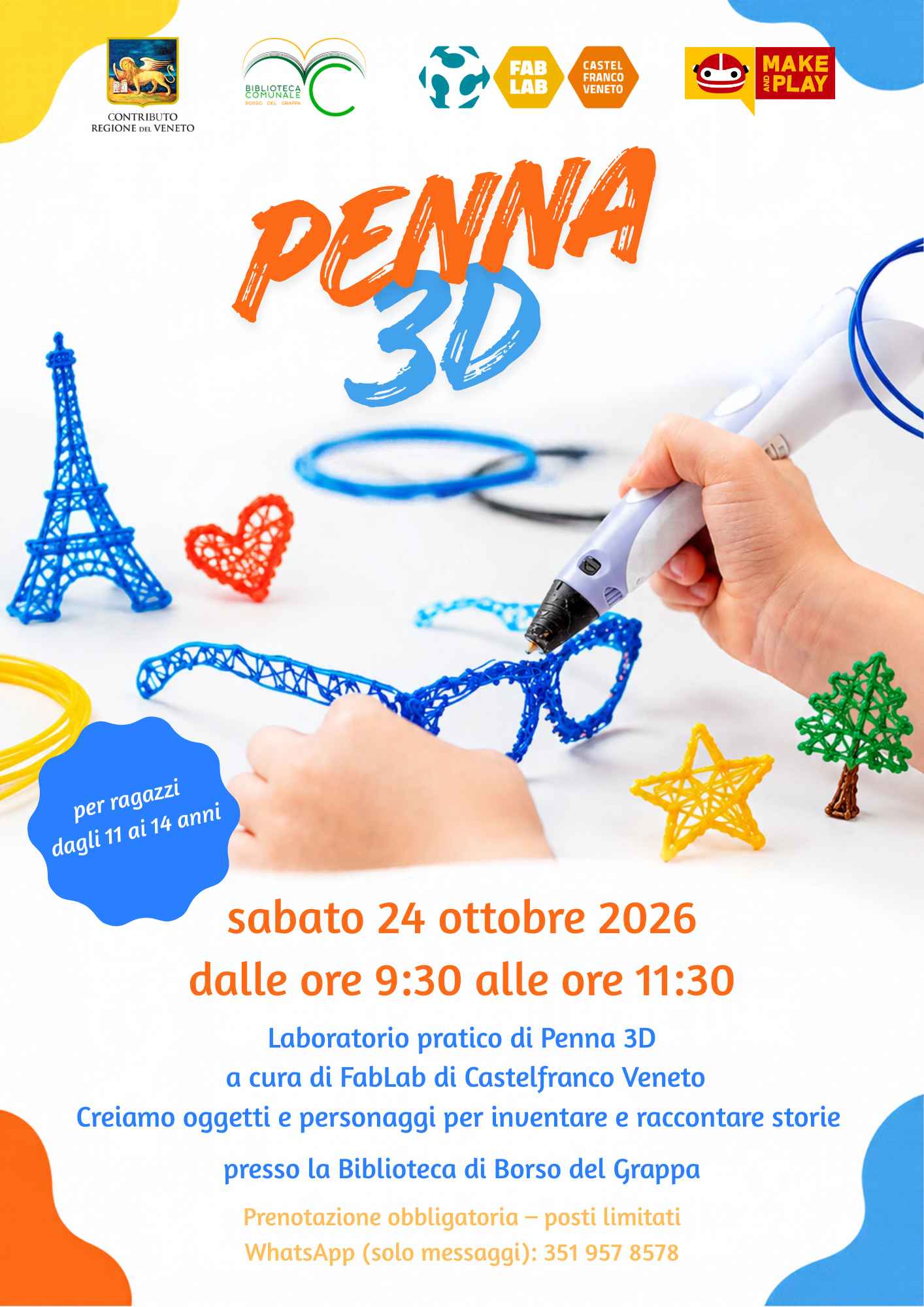 Laboratorio di Penna 3D
